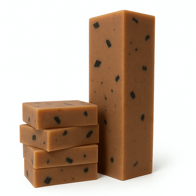 Dead Sea Mud Body Scrub Soap | Detox Cold Press Bar