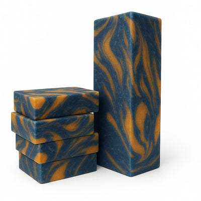 Kashmir Body Scrub Soap | Exfoliating Cold Press Bar