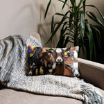 Cozy Goat Pillow – Soft, Stylish & Farmhouse Chic Décor