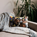 Cozy Goat Pillow – Soft, Stylish & Farmhouse Chic Décor