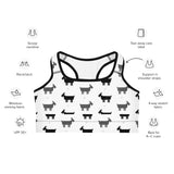 Goat Print Sports Bra – Stylish, Supportive & Comfortable
