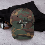 DAD HAT GOAT EMBROIDERED LOGO