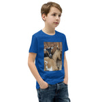 Boys Youth Short Sleeve T-Shirt – "Goat Hugs" Edition Soft, Comfy & Adorably Fun