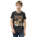 Boy's Youth Short Sleeve T-Shirt – "Goat Hugs" Edition