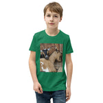 Boy's Youth Short Sleeve T-Shirt – "Goat Hugs" Edition