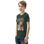 Boys Youth Short Sleeve T-Shirt – "Goat Hugs" Edition Soft, Comfy & Adorably Fun