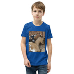 Boy's Youth Short Sleeve T-Shirt – "Goat Hugs" Edition
