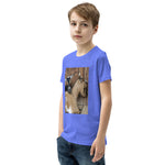 Boys Youth Short Sleeve T-Shirt – "Goat Hugs" Edition Soft, Comfy & Adorably Fun
