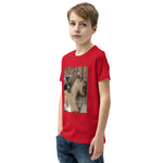 Boys Youth Short Sleeve T-Shirt – "Goat Hugs" Edition Soft, Comfy & Adorably Fun