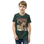 Boy's Youth Short Sleeve T-Shirt – "Goat Hugs" Edition