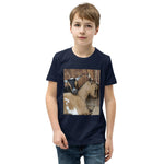 Boy's Youth Short Sleeve T-Shirt – "Goat Hugs" Edition