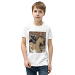 Boy's Youth Short Sleeve T-Shirt – "Goat Hugs" Edition