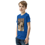 Boys Youth Short Sleeve T-Shirt – "Goat Hugs" Edition Soft, Comfy & Adorably Fun