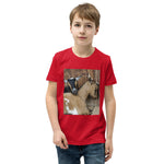 Boy's Youth Short Sleeve T-Shirt – "Goat Hugs" Edition
