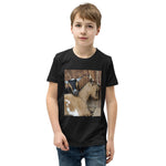 Boy's Youth Short Sleeve T-Shirt – "Goat Hugs" Edition
