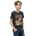 Boys Youth Short Sleeve T-Shirt – "Goat Hugs" Edition Soft, Comfy & Adorably Fun